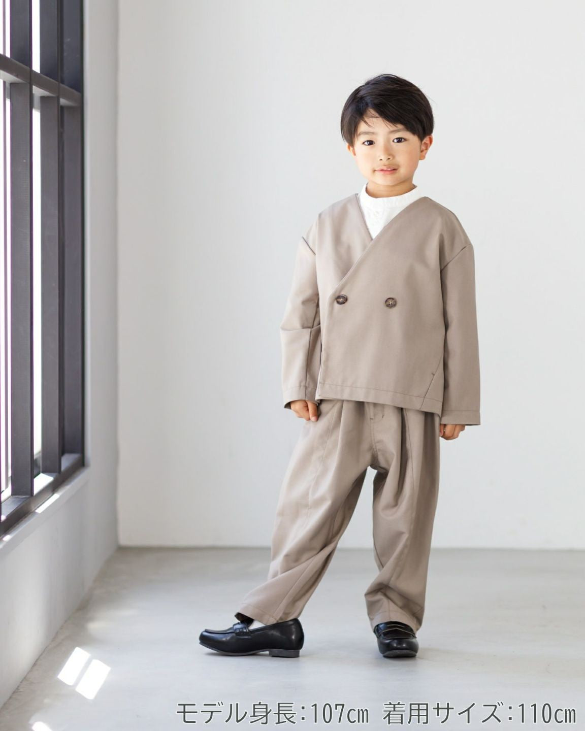 フォーマルセットアップ110 YJSO] フォーマル 女の子 ジャケット スカート シャツ 3点セット 子供