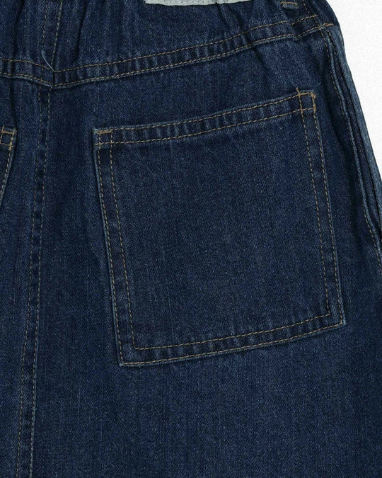 ボタンデニムスカートFL540324