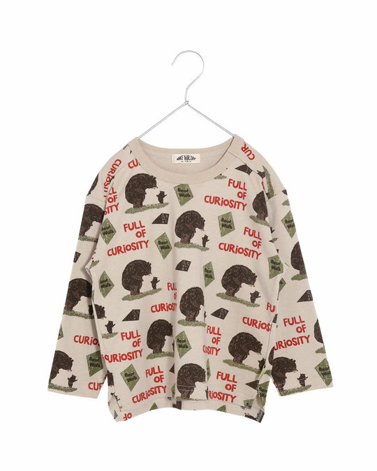 クマノオヤコ柄TシャツFL540101