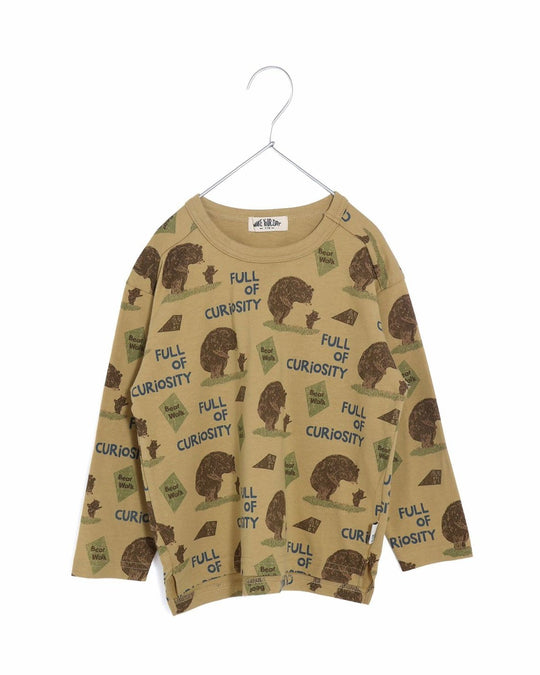 クマノオヤコ柄TシャツFL540101