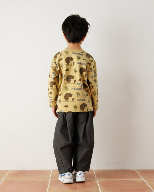 クマノオヤコ柄TシャツFL540101