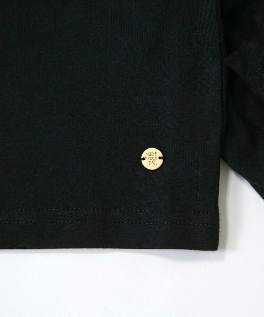 ソデリボンTシャツFL610113