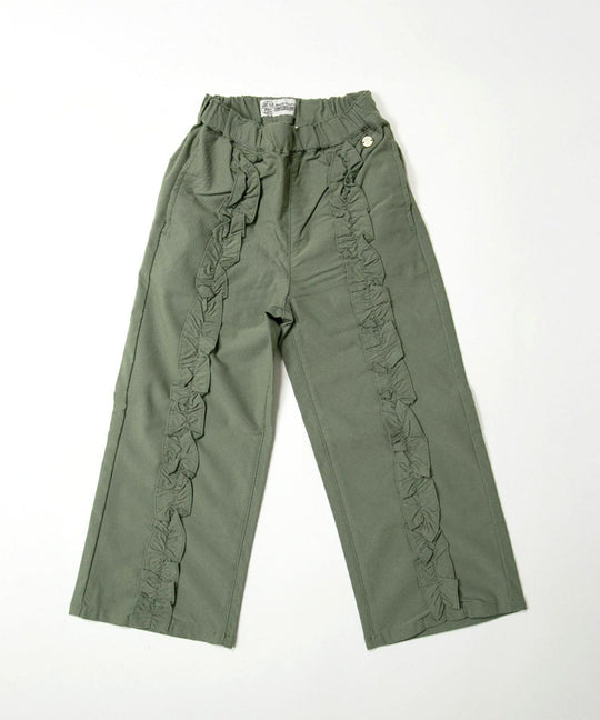 SUPERストレッチフリルパンツFL610303