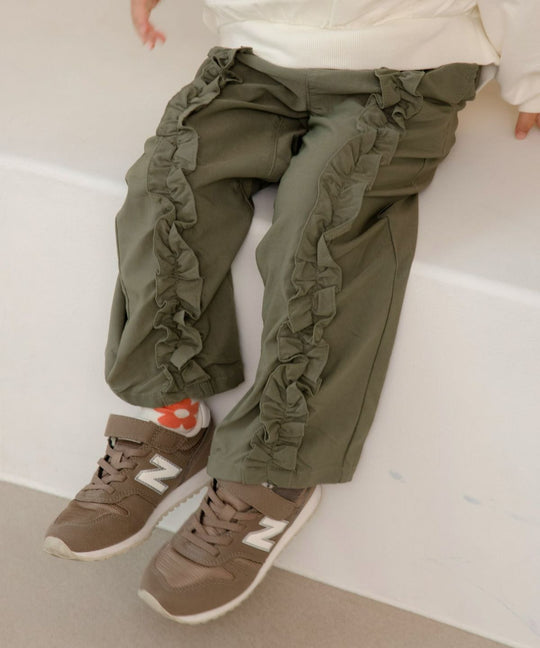 SUPERストレッチフリルパンツFL610303