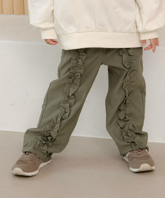 SUPERストレッチフリルパンツFL610303