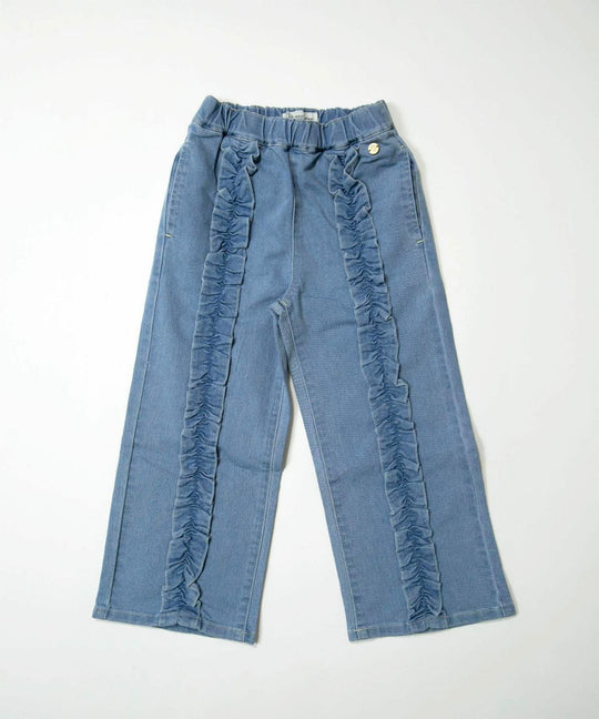 デニムフリルパンツFL610304