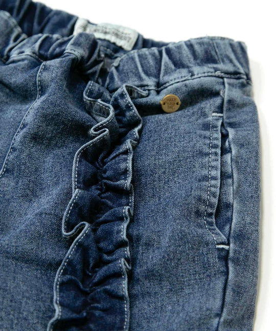 デニムフリルパンツFL610304