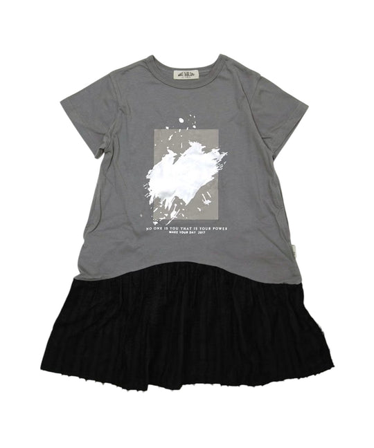 ハクプリントワンピFL620113