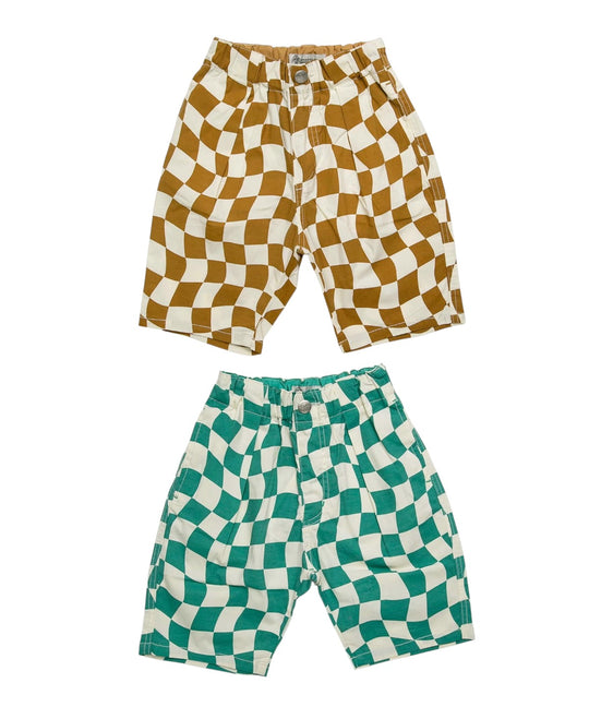 チェックタックパンツFL620302