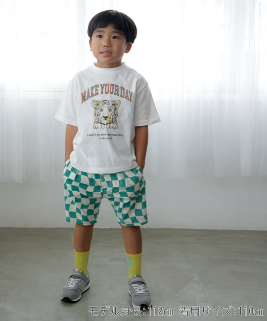 チェックタックパンツFL620302