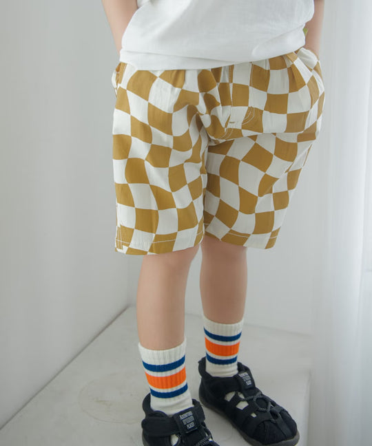 チェックタックパンツFL620302