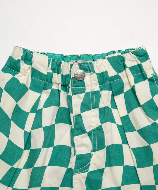 チェックタックパンツFL620302