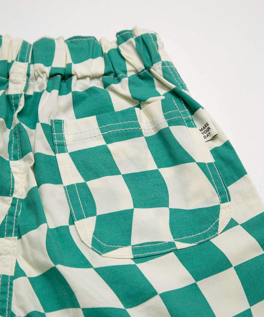 チェックタックパンツFL620302