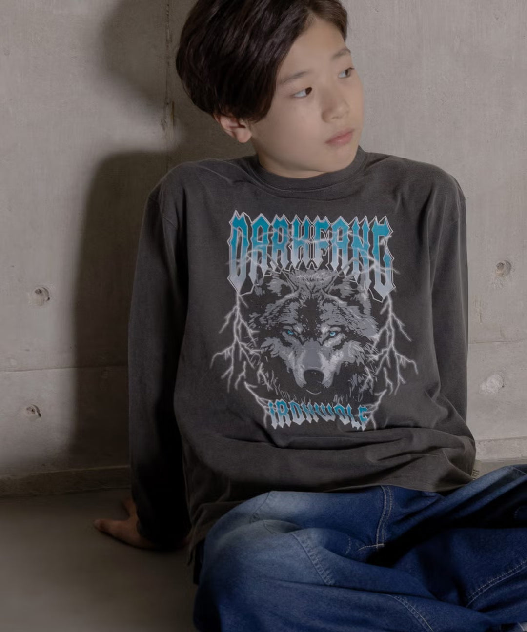 ウルフロックTシャツFL640105