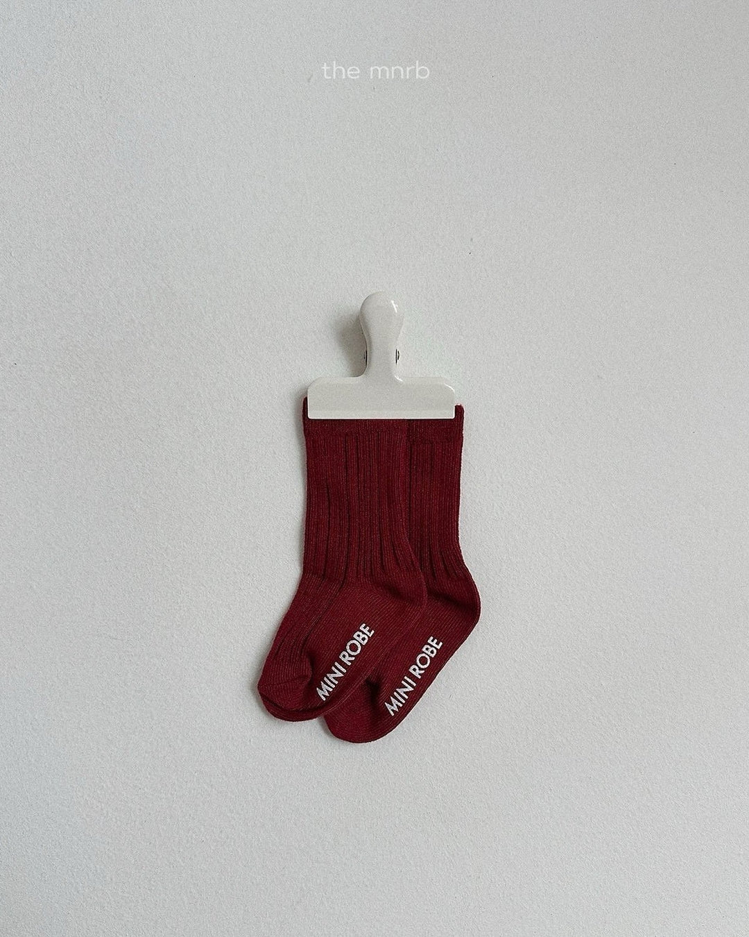 [minirobe]Cotton Rib Socks 3 Set