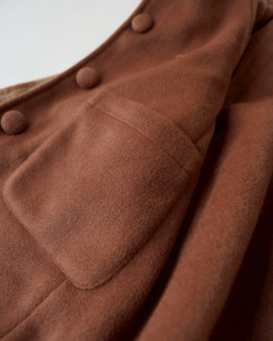 リバーシブルボウタイコート