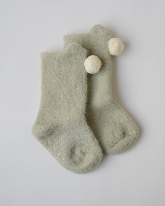 ポンポンBABYソックス