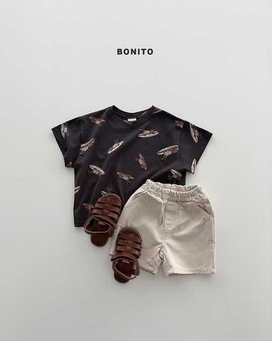 [BONITO] surfing dog T