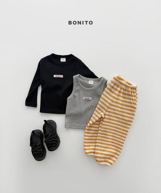 [BONITO]カラーリブT