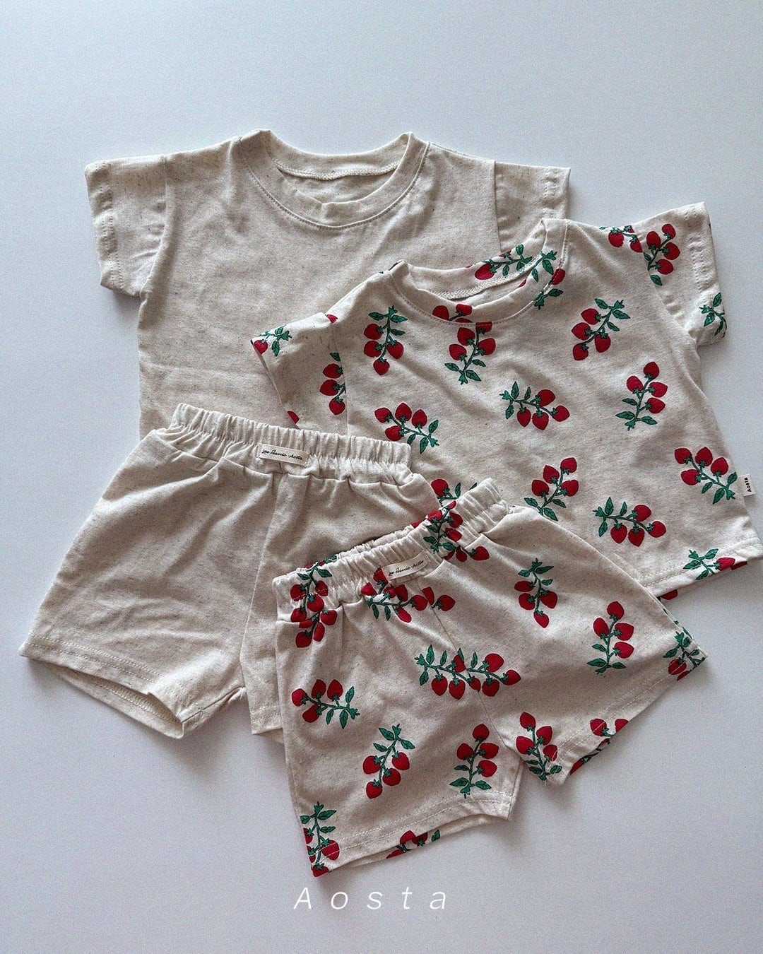 [aosta]linen short sleeve T