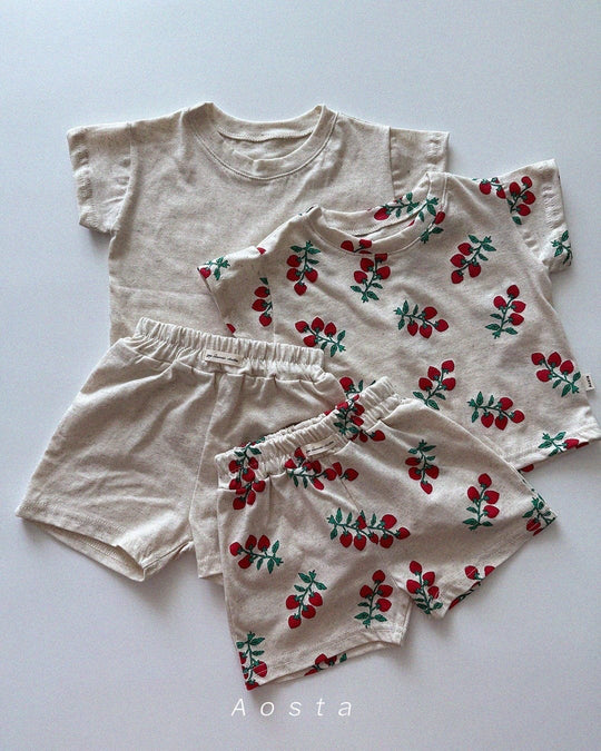 [aosta]linen short sleeve T
