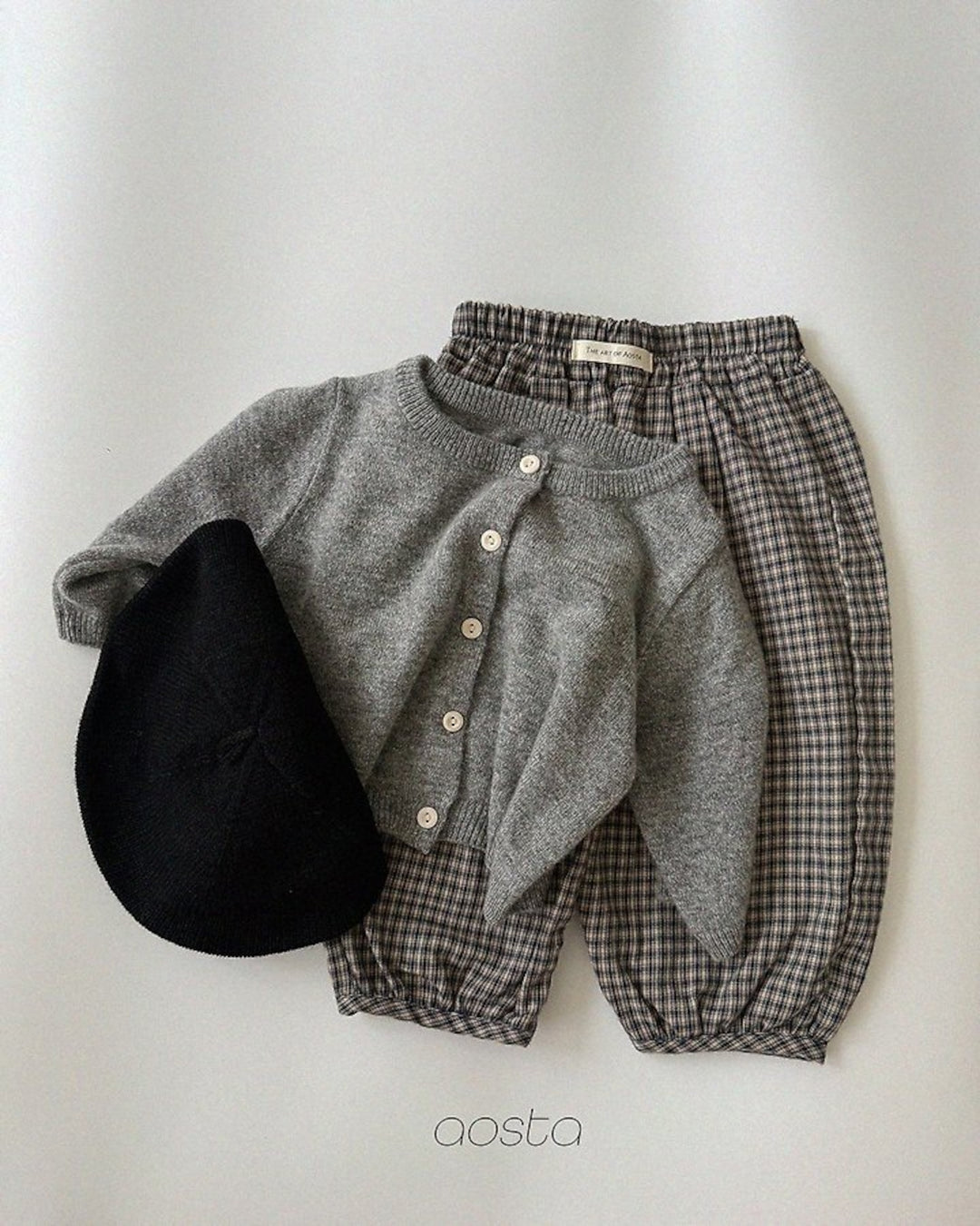 [AOSTA]Mocha Balloon Pants