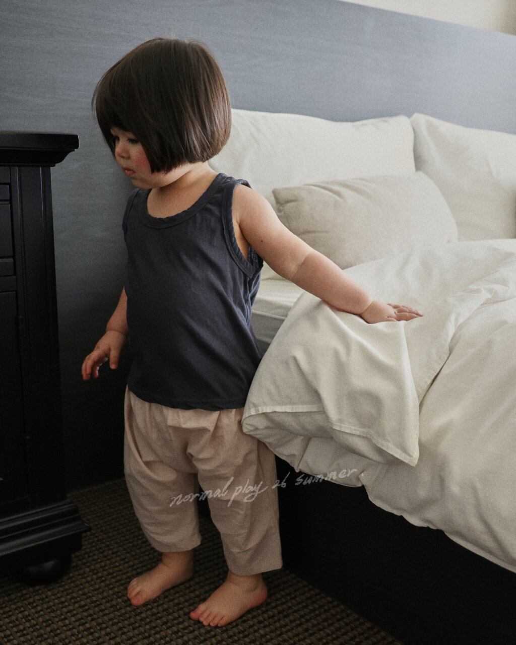 [NORMAL PLAY]summer floor pants