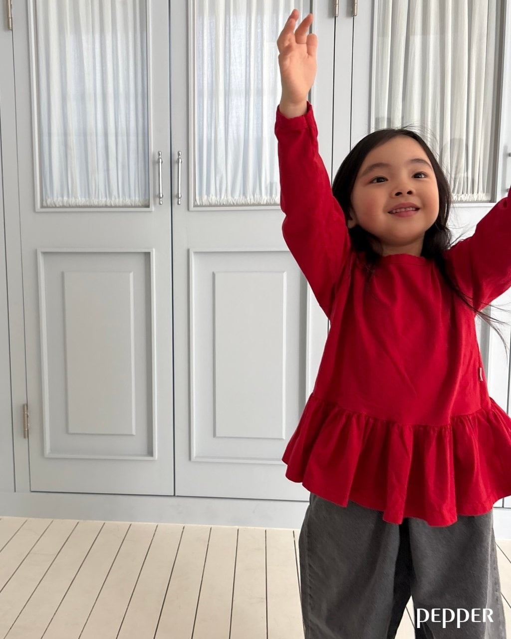 [pepper]cherry tiered T