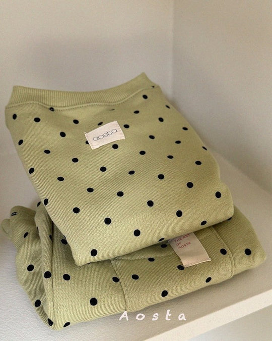 [AOSTA]Dot Tongtong Vest