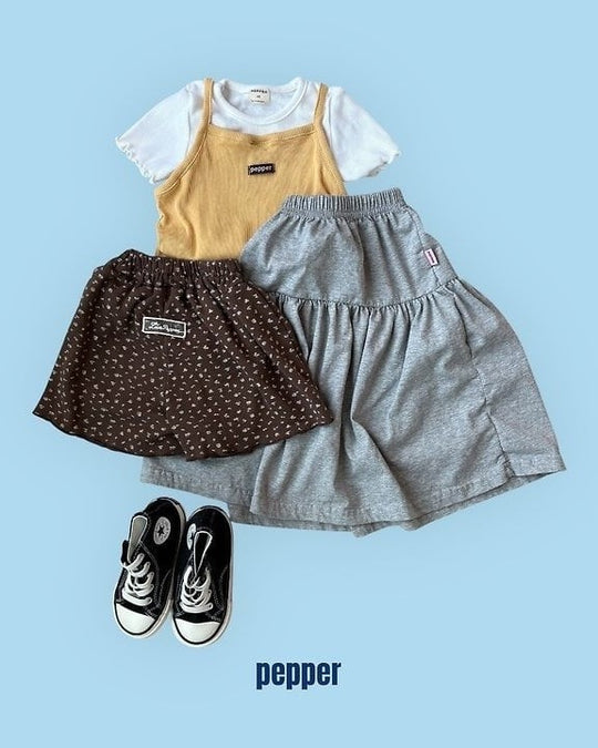 [pepper]ribbed camisole