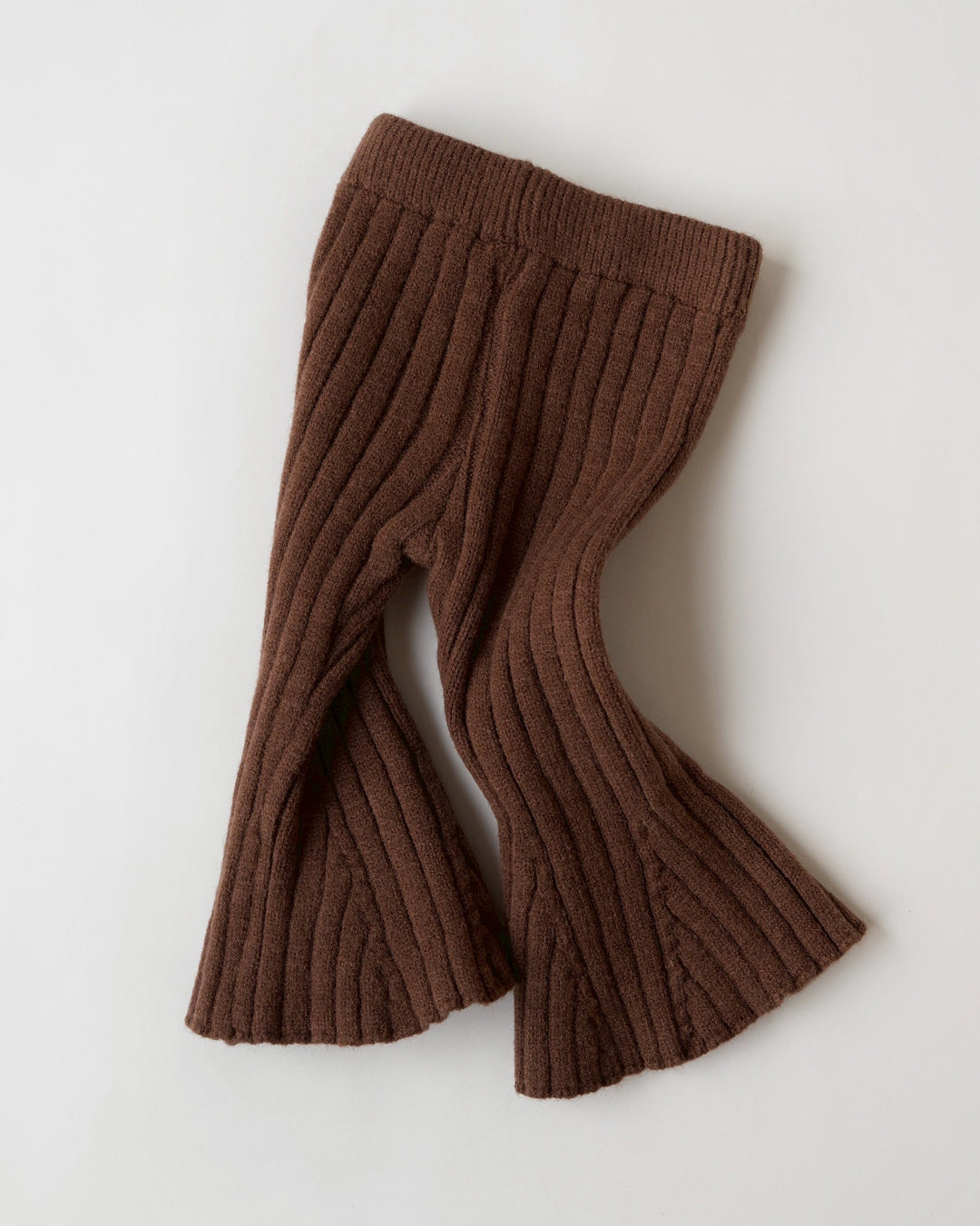 BABYリブニットフレアパンツ