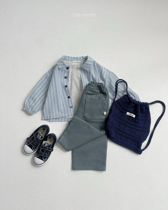 [minirobe]Crochet knit bag