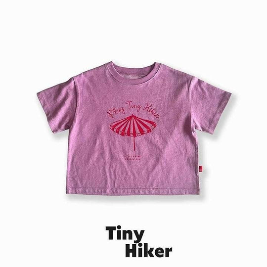 [TinyHiker]summer beach pigment T