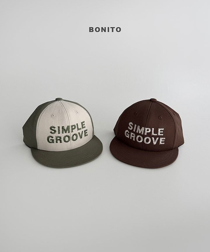 [BONITO]simple groove cap