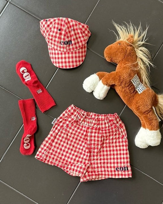 [con]Check Pants