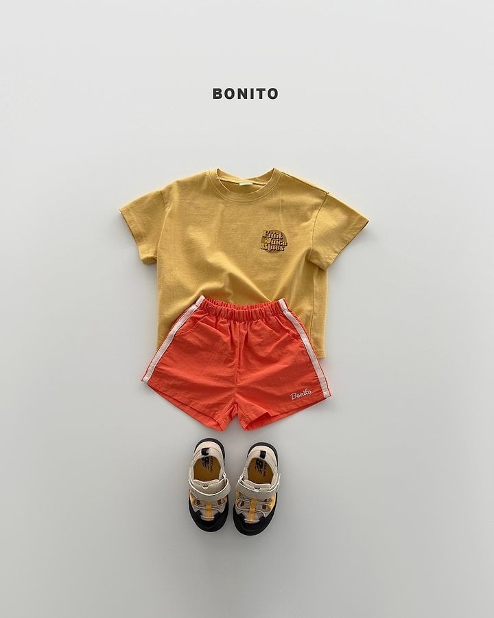 [BONITO]two line tape pants