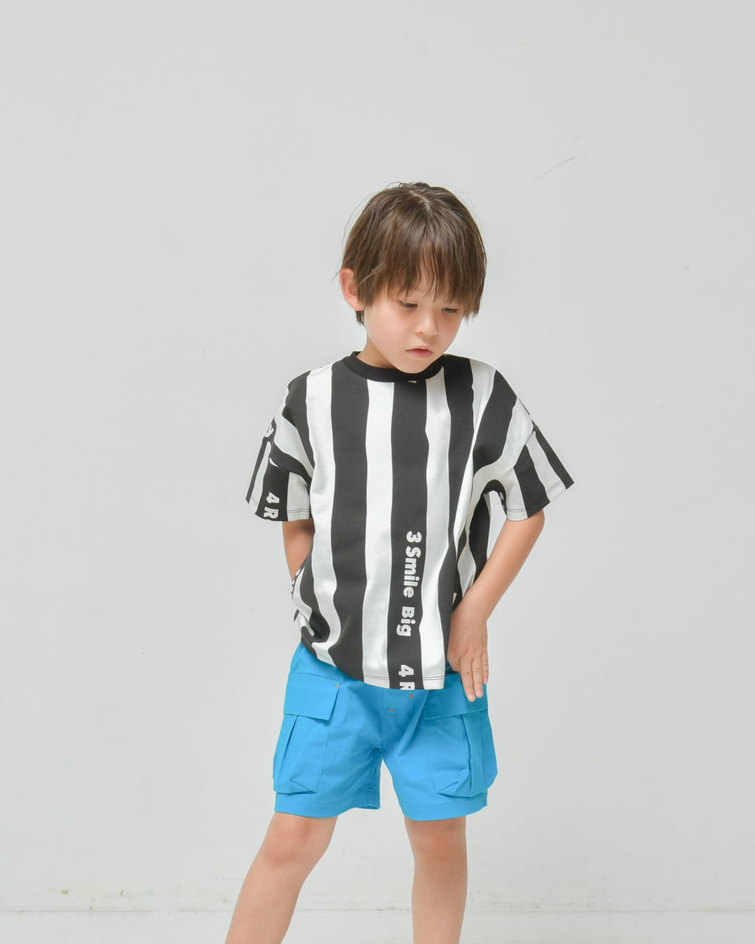 ストレッチストライプTシャツND1126102