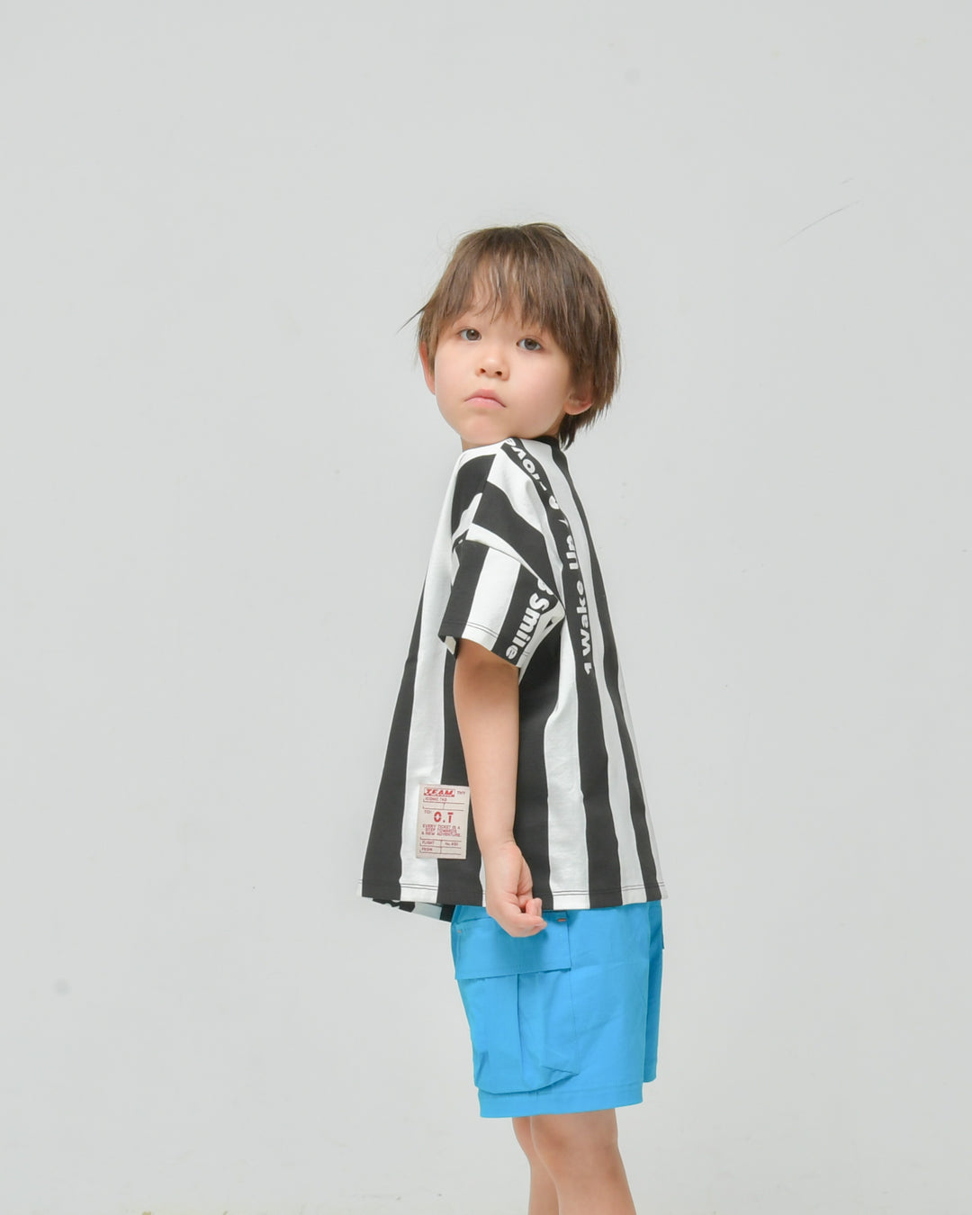 ストレッチストライプTシャツND1126102