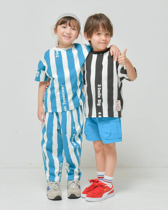 ストレッチストライプTシャツND1126102