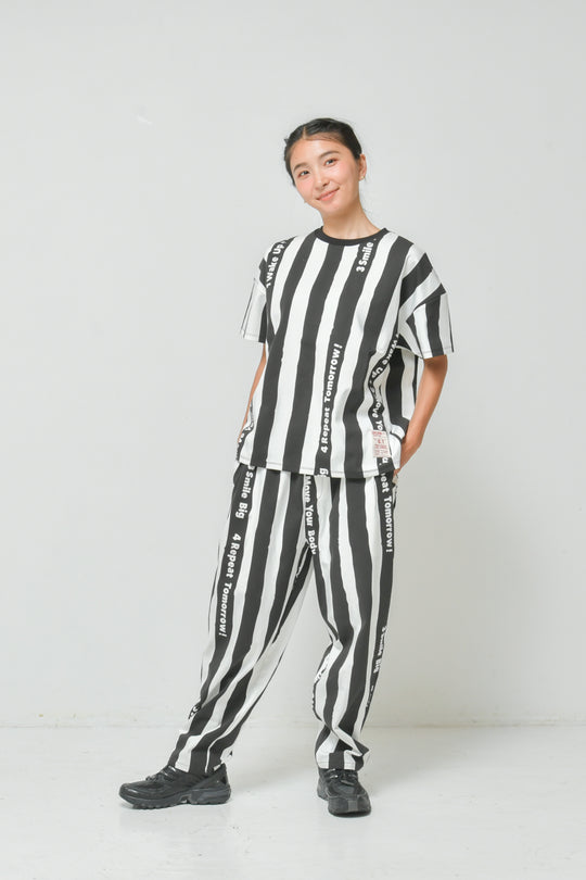 ストレッチストライプTシャツND1126102