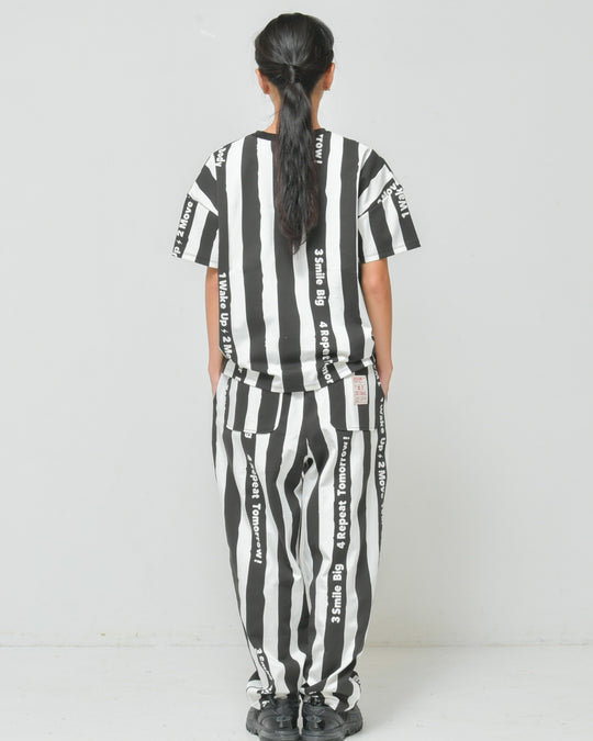 ストレッチストライプTシャツND1126102