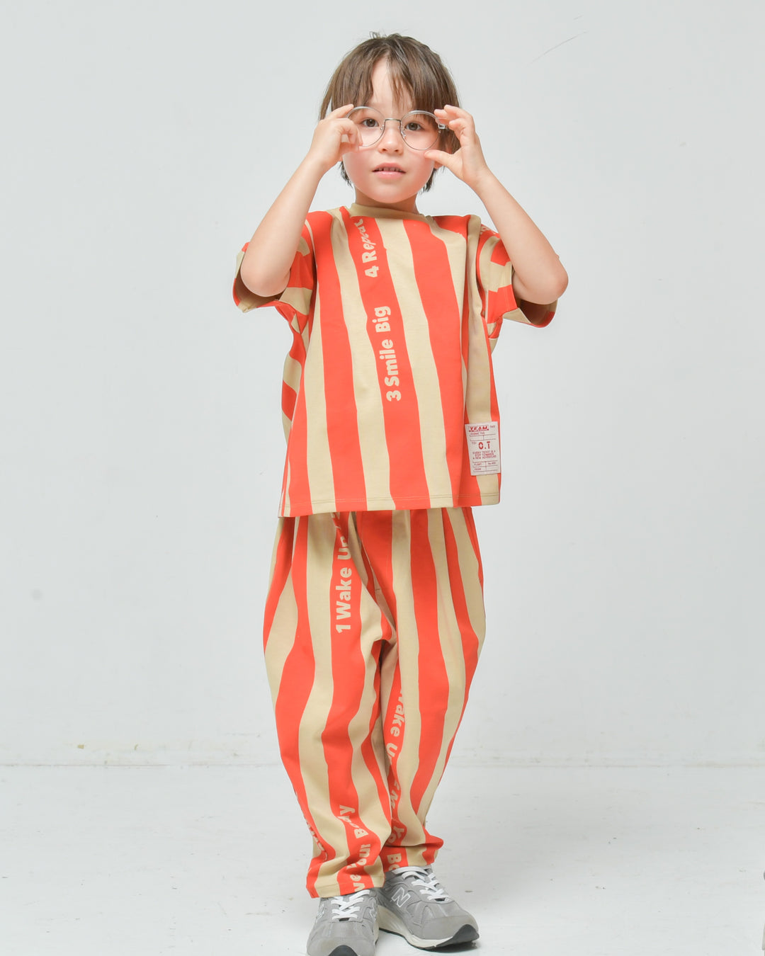 ストレッチストライプTシャツND1126102