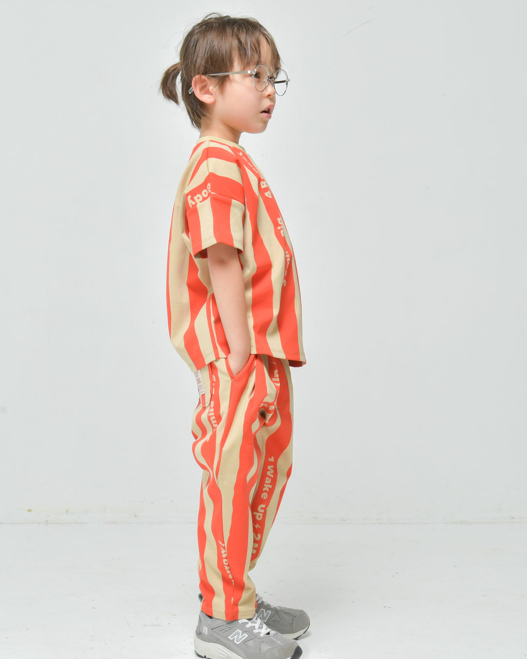 ストレッチストライプTシャツND1126102