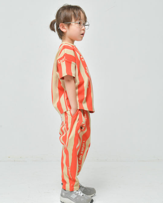 ストレッチストライプTシャツND1126102