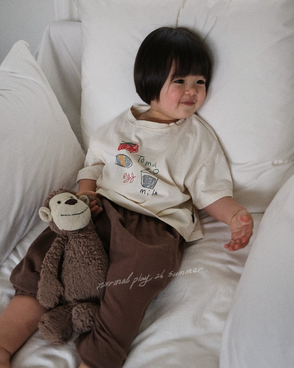 [NORMAL PLAY]egg short sleeve T
