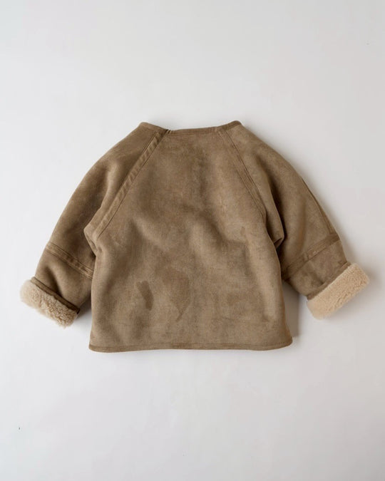 ミニバッグ付ムートンコート