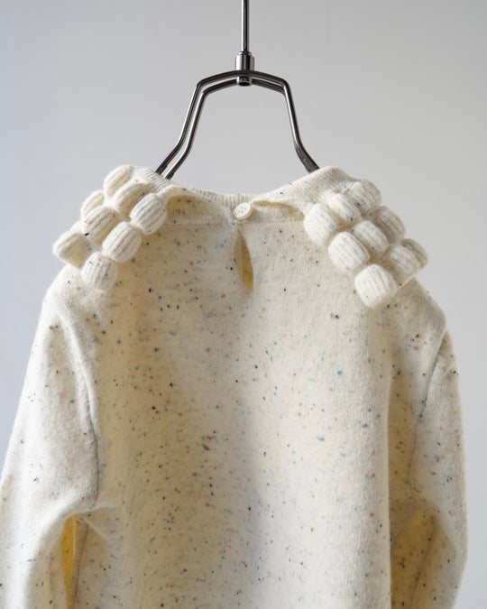 ぽこぽこカラーネップニット