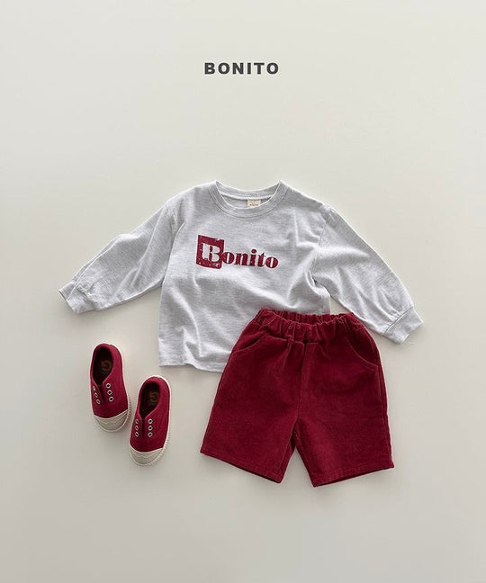 [BONITO]コーデュロイショートパンツ