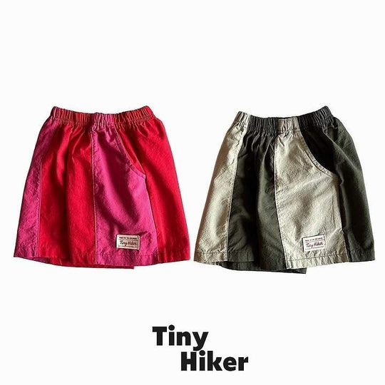 [TinyHiker]venice color block short pants