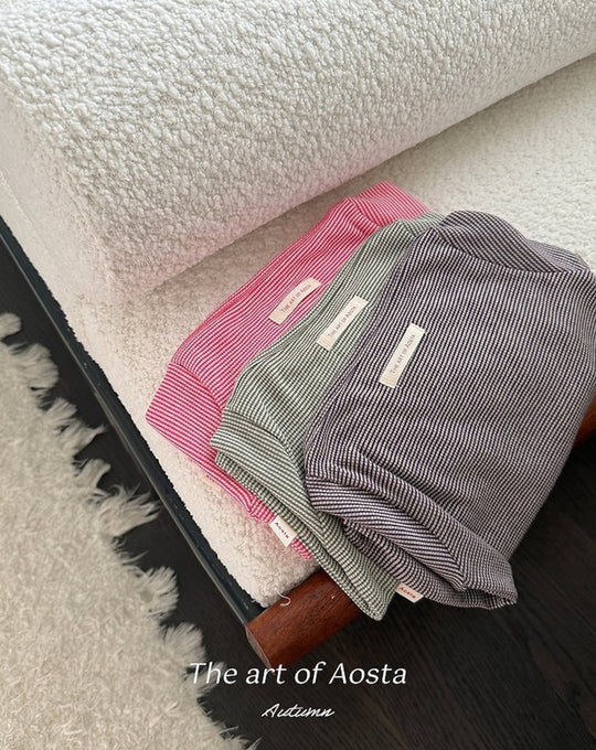 [AOSTA]Boat Neck T